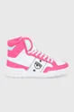 ροζ Δερμάτινα παπούτσια Chiara Ferragni Γυναικεία
