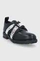 Δερμάτινα κλειστά παπούτσια Love Moschino μαύρο