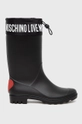 чёрный Резиновые сапоги Love Moschino Женский