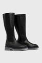 Marc O'Polo Kozaki skórzane 10812928001123.999 czarny AW21