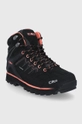 Ботинки CMP MOON MID WMN TREKKING SHOE WP чёрный