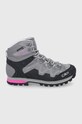 CMP scarpe in camoscio ATHUNIS MID WMN TREKKING SHOE WP tessile grigio 31Q4976.U739