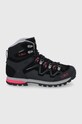 Σουέτ παπούτσια CMP ATHUNIS MID WMN TREKKING SHOE WP συνθετικό μαύρο 31Q4976.U901