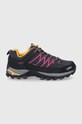 Boty CMP RIGEL LOW WMN TREKKING SHOES WP semišová kůže námořnická modř 3Q13246.54UE