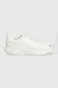 white Hoka One One training shoes CLIFTON 8 Women’s