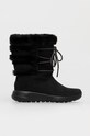 Skechers Cizme de zapada din piele întoarsă izolat negru 144020.D