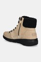 Obuća Čizme za snijeg od brušene kože Skechers GLACIAL ULTRA WOOD 16677 bež