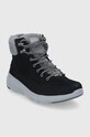 Skechers Śniegowce zamszowe 16677 szary AW24