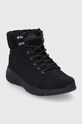 Skechers Cizme de zapada din piele întoarsă 16677 negru AW24