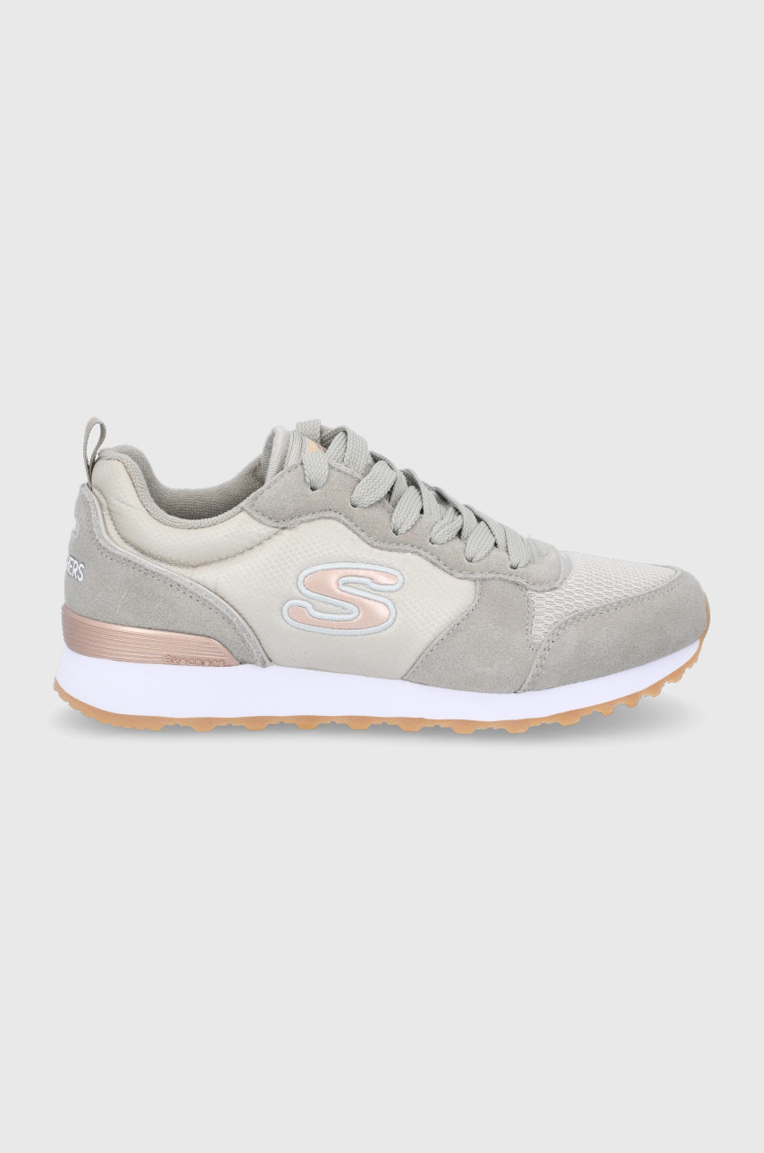 zlatá Boty Skechers Dámský