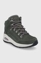 Semišové boty Skechers 155220 zelená AW22