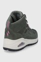 Boty Semišové boty Skechers 155220 zelená