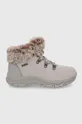 siva Cipele za snijeg od brušene kože Skechers Ženski
