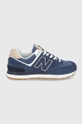 bleumarin New Balance pantofi WL574SO2 De femei