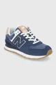 Παπούτσια New Balance WL574SO2 σκούρο μπλε