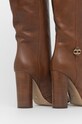 Обувки Кожени ботуши Elisabetta Franchi SA37T16E2.600 кафяв