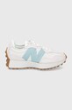 Boty New Balance WS327HG1 imitace semiše bílá WS327HG1