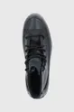 μαύρο Δερμάτινα παπούτσια Converse