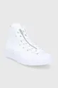 Πάνινα παπούτσια Converse 571431C Chuck 70 Zip λευκό