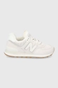 μπεζ Σουέτ παπούτσια New Balance WL574LY2 Γυναικεία