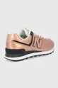 New Balance leather shoes WL574PX2  Uppers: Textile material, Natural leather Inside: Textile material Outsole: Synthetic material