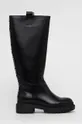 čierna Pepe Jeans - Vysoké čižmy Bettle Rain Dámsky