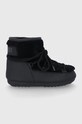 Moon Boot - Śniegowce Side Low Matt imitacja skóry licowej czarny 24301600.M.BOOT.DK.SIDE