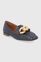 Δερμάτινα μοκασίνια Tory Burch 85615.020 γκρί AW21