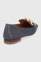 Παπούτσια Δερμάτινα μοκασίνια Tory Burch 85615.020 γκρί