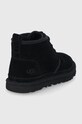 Obuća Gležnječe od brušene kože UGG Neumel 1094269.BLK crna