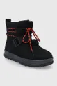 Cipele za snijeg od brušene kože UGG crna