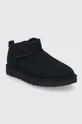UGG suede snow boots Classic Ultra Mini black