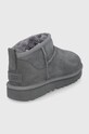 Shoes UGG suede snow boots Classic Ultra Mini 1116109.GREY gray