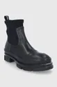 Členkové topánky MOA Concept čierna