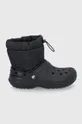 чорний Зимові чоботи Crocs Classic Lined Neo Puff Boot Жіночий
