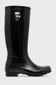 Резиновые сапоги Karl Lagerfeld чёрный KL47090.VDS