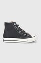Kecky Converse plochá černá 572265C.BLACK
