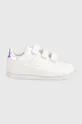 biały adidas Originals Buty dziecięce FX7537 Dziewczęcy