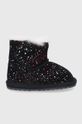 Emu Australia Cizme de zapada din piele întoarsă Toddle Galaxy piele întoarsă negru B12660.Black