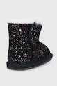 Κοριτσίστικα Μπότες χιονιού σουέτ για παιδιά Emu Australia Toddle Galaxy B12660.Black μαύρο
