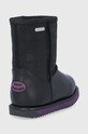 Fete Emu Australia ghete de zapada din piele pentru copii Sparkle Trigg K12363.Black negru