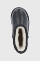 Emu Australia ghete de zapada din piele pentru copii Sparkle Trigg negru K12363.Black