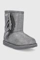 Dětské boty Emu Australia Brumby Metallic Tassel šedá