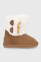 smeđa Dječje čizme za snijeg od brušene kože Emu Australia Burnet Za djevojčice