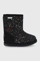 Emu Australia śniegowce zamszowe dziecięce Galaxy Brumby brak zapięcia czarny K12659.Black