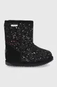 μαύρο Μπότες χιονιού σουέτ για παιδιά Emu Australia Galaxy Brumby Για κορίτσια