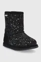 Dječje cipele za snijeg od brušene kože Emu Australia Galaxy Brumby crna