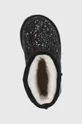 μαύρο Μπότες χιονιού σουέτ για παιδιά Emu Australia Galaxy Brumby