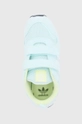 turkusowy adidas Originals Buty dziecięce ZX 700 HD GZ7523