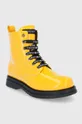 Шкіряні черевики Tommy Hilfiger жовтий